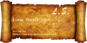 Lung Sudárka névjegykártya